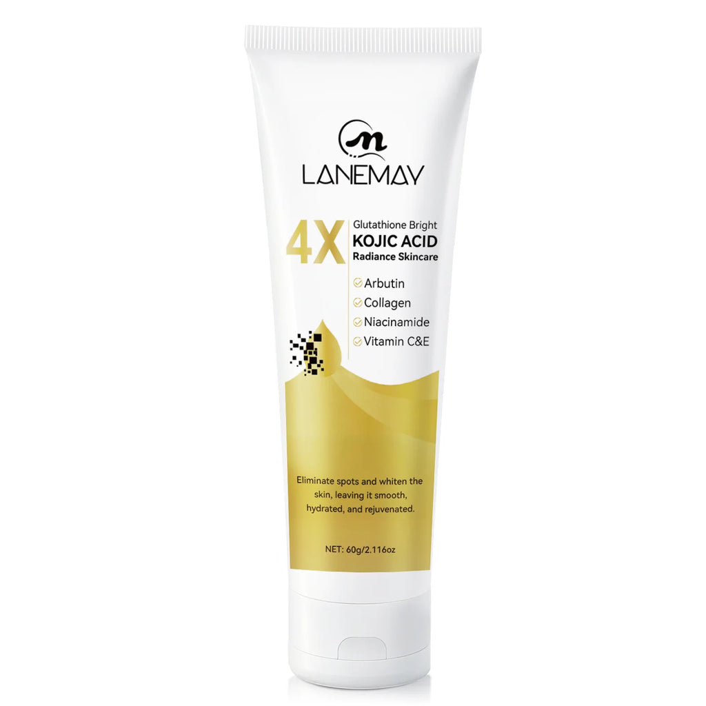 Glutathione & Kojic Acid Brightening Cream – Even Tone, 60g Brightening Face Cream Oasis Select YELLOW 60g