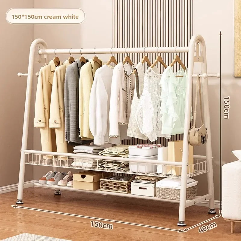 Simple Coat Rack Floor-to-ceiling Indoor Drying Storage Household