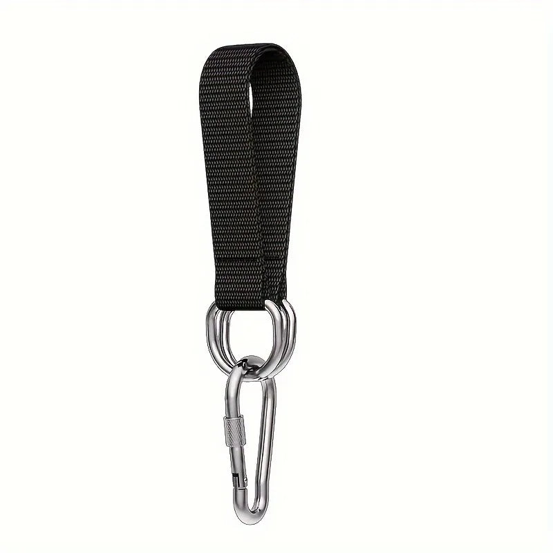 1/2pcs, Durable Hanging Belt, Hammock Swing Hanging Belt and Steel Alloy Hooks, Outdoor Camping Hiking Tools Hammock Accessories Oasis Select 1pc