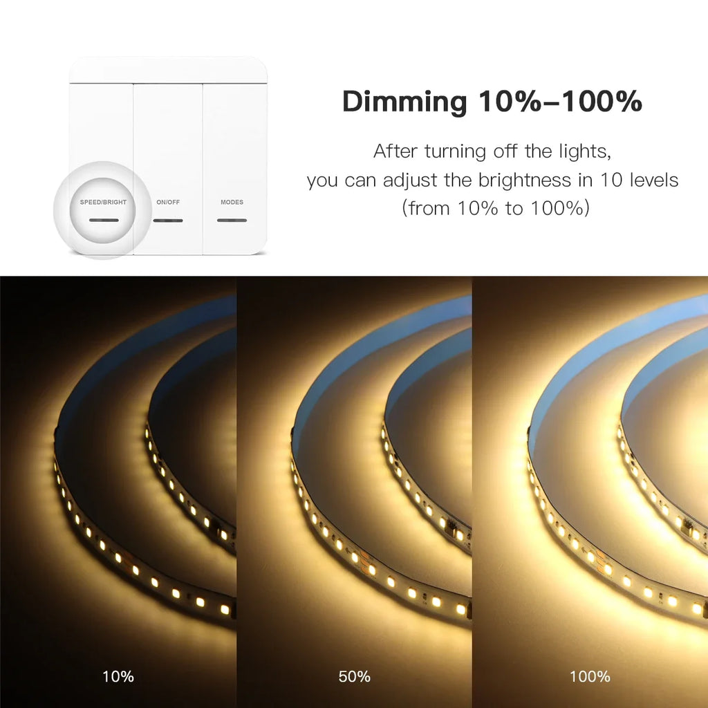 24V Home Running Water LED Strip WS2811 120Leds/m Pixel Addressable Chasing Ribbon for Kitchen Bedroom Staircase Wall Decor Oasis Select