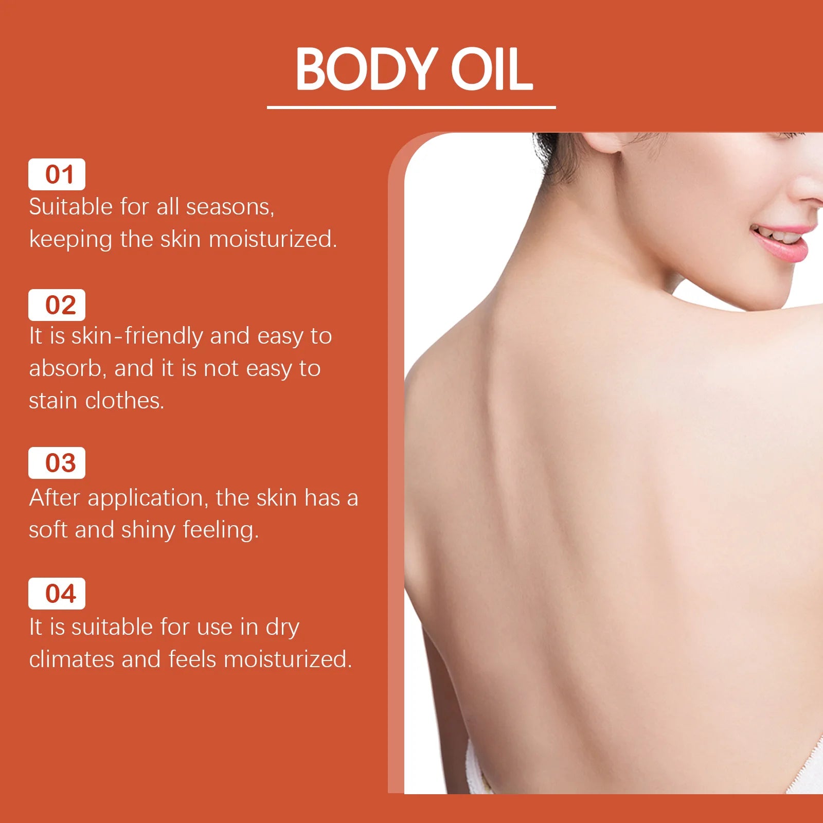 Body Firming Massage Oil Deeply Moisturizing Dry Skin Tightening Chest Thighs Smoothing Body Massage Oil Daily Skin Care Oasis Select