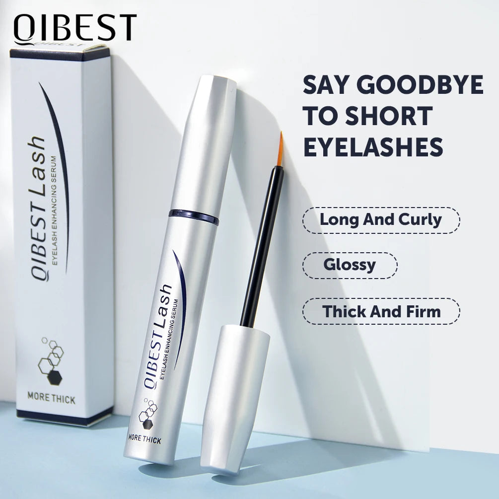 QiBest Eyelash & Eyebrow Growth Serum – Fuller Thicker Lashes