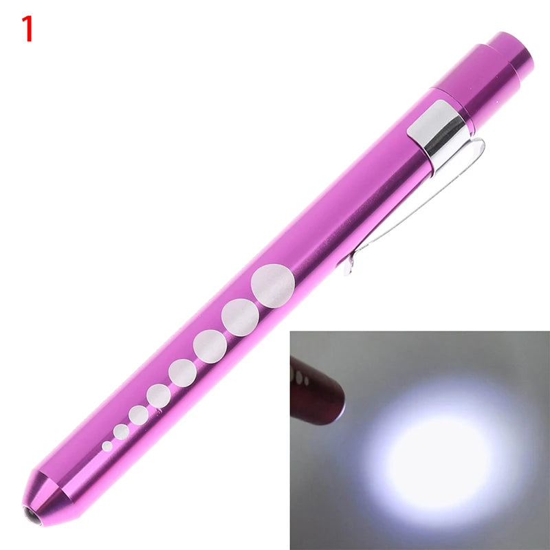 Oral Xamination Pen Light, Pen Flashlight, Pupil Examination Pen Light, Medical Pen Light With Pupil Gauge And Ruler Oasis Select MR-14