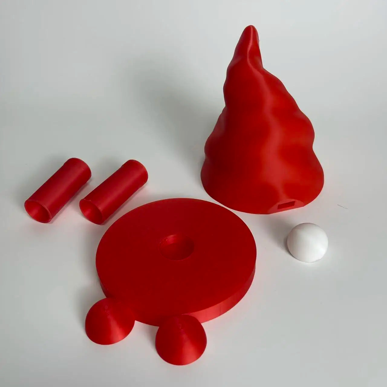 Plastic Tissue Holder Cute Christmas Decorative Tissue Holder Santa Claus Tissue Holder Easy To Assemble For Desktop Office Oasis Select