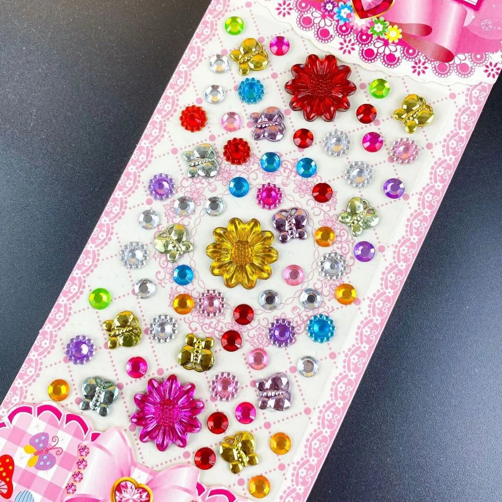 Decoration Stickers 3D Gem Stickers Scrapbooking Self Adhesive DIY Acrylic Gem Sticker DIY Mobile Phone Oasis Select 8