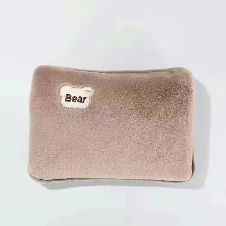 Affordable Winter Hand Warmer Cute Plush Stomach Warmer Portable Heating Pad Comfortable Handheld Warmer Bag Practical Oasis Select Yellow