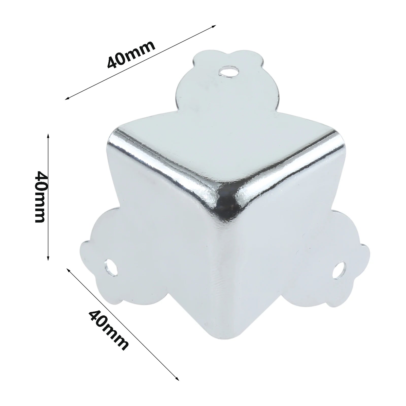 Metal Protection Corners Protector Audio Active Speakers Triangle Angles Cases Speaker Repair Parts Accessories Home Theater Oasis Select 40mm x 4