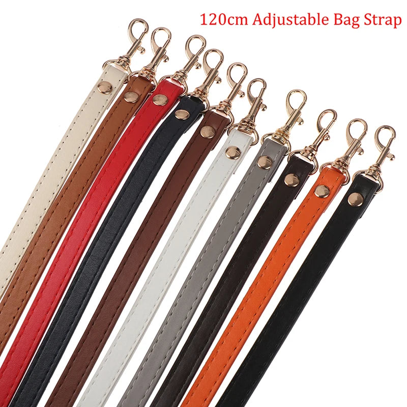 120cm Adjustable PU Leather Bag Shoulder Strap Women's Shoulder Strap Replacement Bag Strap Crossbody Bag Accessories Hot Sale Oasis Select