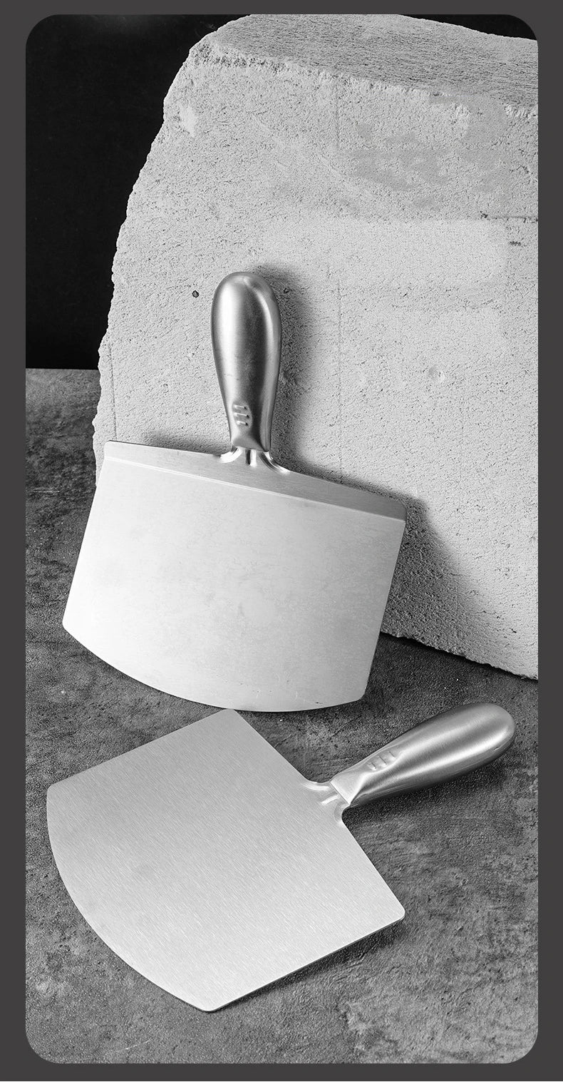 Stainless Steel Putty Knife Scraper Paint Filling Spatula Painters Tool Paint Feed Filling Scraper Spackle Knife for Plaster Oasis Select Square small