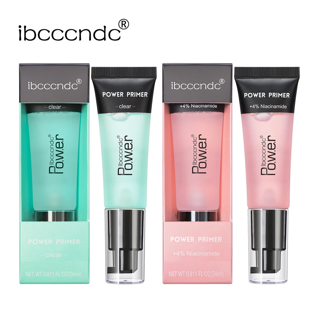 Power Grip Highly Moisturizing Makeup Base Isolation Primer Refreshing Easy To Absorb Invisible Pore Colorless Natural Makeup Oasis Select Green and Pink