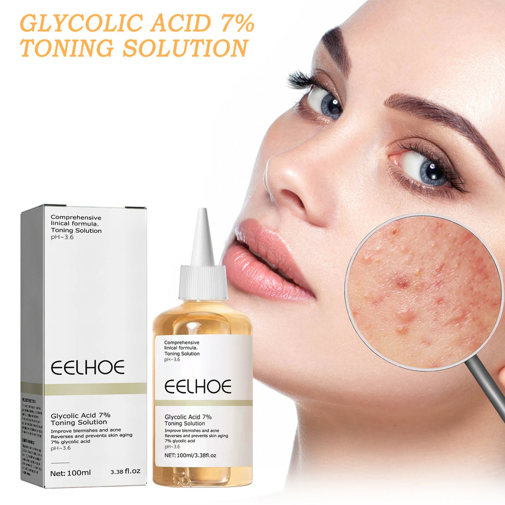 EELHOE Glycolic Acid 7% Toning Lotion – Brighten & Firm Skin Glycolic Acid Toner Oasis Select