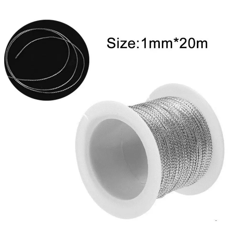 1mm Braided Polyester Cord 20m – DIY Jewelry & Craft String