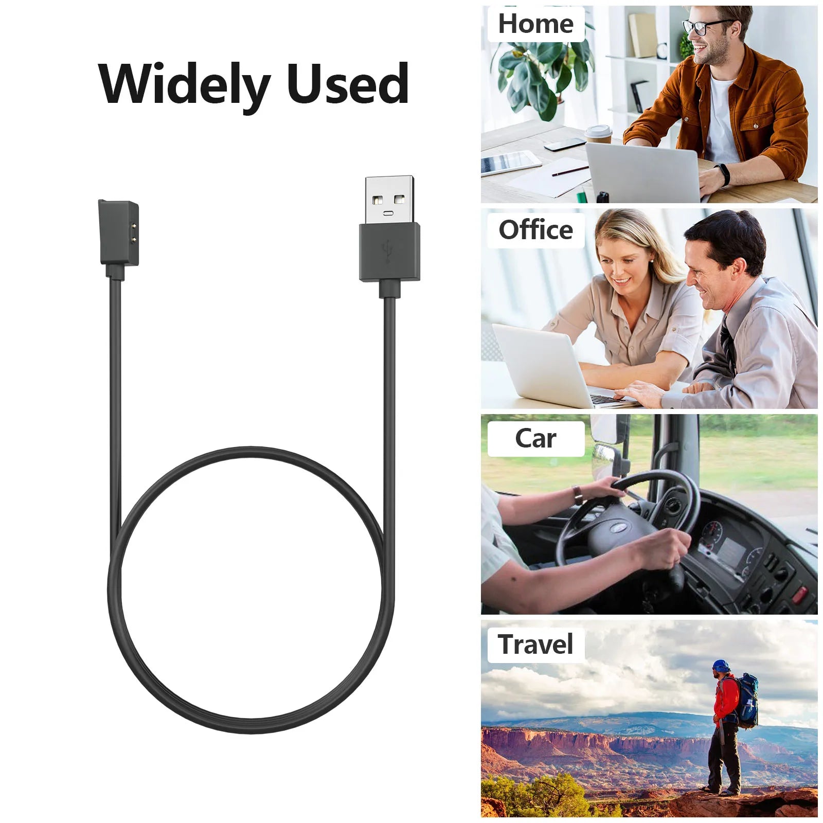 USB Charger for Xiaomi Mi Band 7 Pro & Redmi Watch 2 Lite Smartwatch Charger Oasis Select