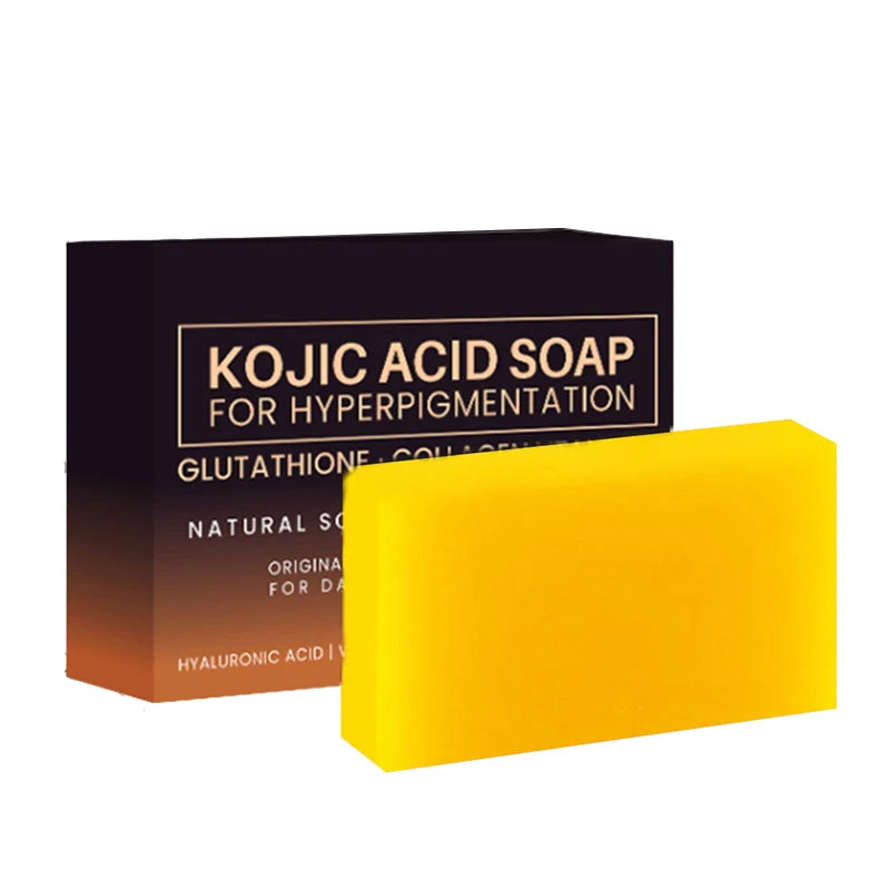 3.53oz Kojic Acid Soap Handmade Soap, rich in collagen and vitamin C, suitable for washing face and daily hand washing Oasis Select