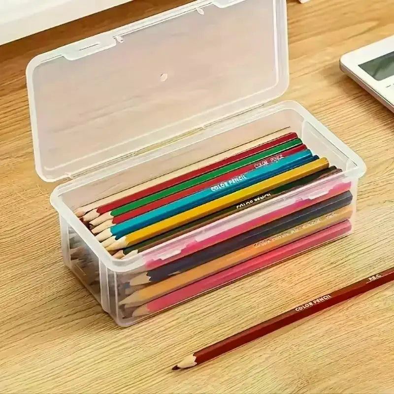 4 Pack Clear Plastic Storage Boxes With Secure Locking Lids Large Capacity For Art Supplies Organizing Home School Oasis Select