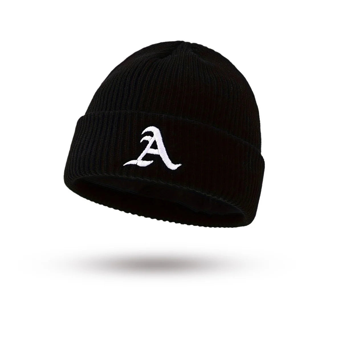 Alphabet Skull Wings Embroidered Hat Cold Hat Guapi Hat Love Embroidered Pure Acrylic Hat Trendy Brand Oasis Select 24 One size fits all