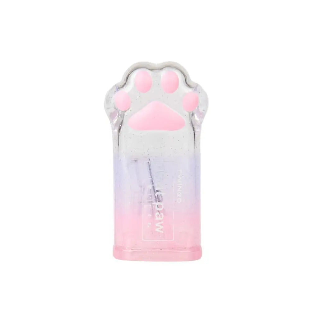 Cute Creative Cat Pencil Sharpener Stationery Gradient Color Cat Claw Pencil Sharpener School Supplies Kawaii Stationery Oasis Select 03