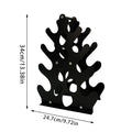 3-Tier Dumbbell Rack Stand – Compact Home Gym Storage Dumbbell Storage Rack Oasis Select as show