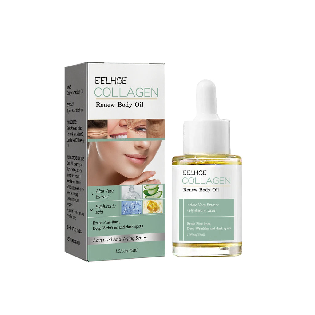 Eelhoe Body & Hair Oil – Grapefruit, Jasmine & Vitamin E 60ml Body & Hair Oil Oasis Select Collagen