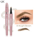 QIC 4-Fork Tip 3D Microblading Eyebrow Pencil – Waterproof