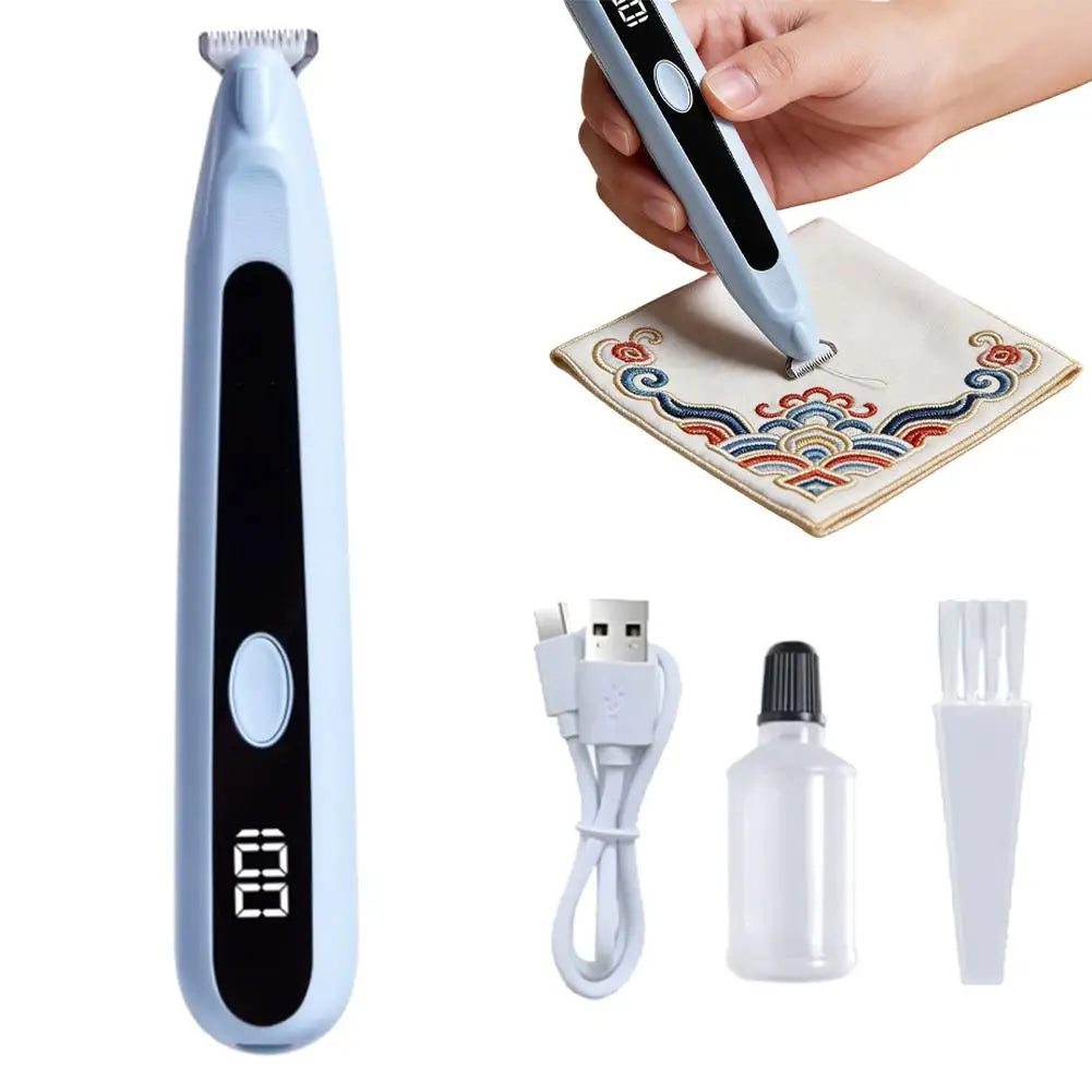 Professional Electric Seam Ripper Embroidery Stitch Eraser & Thread Remover Tool for Tailors Quilters & Sewing Enthusiasts Oasis Select C