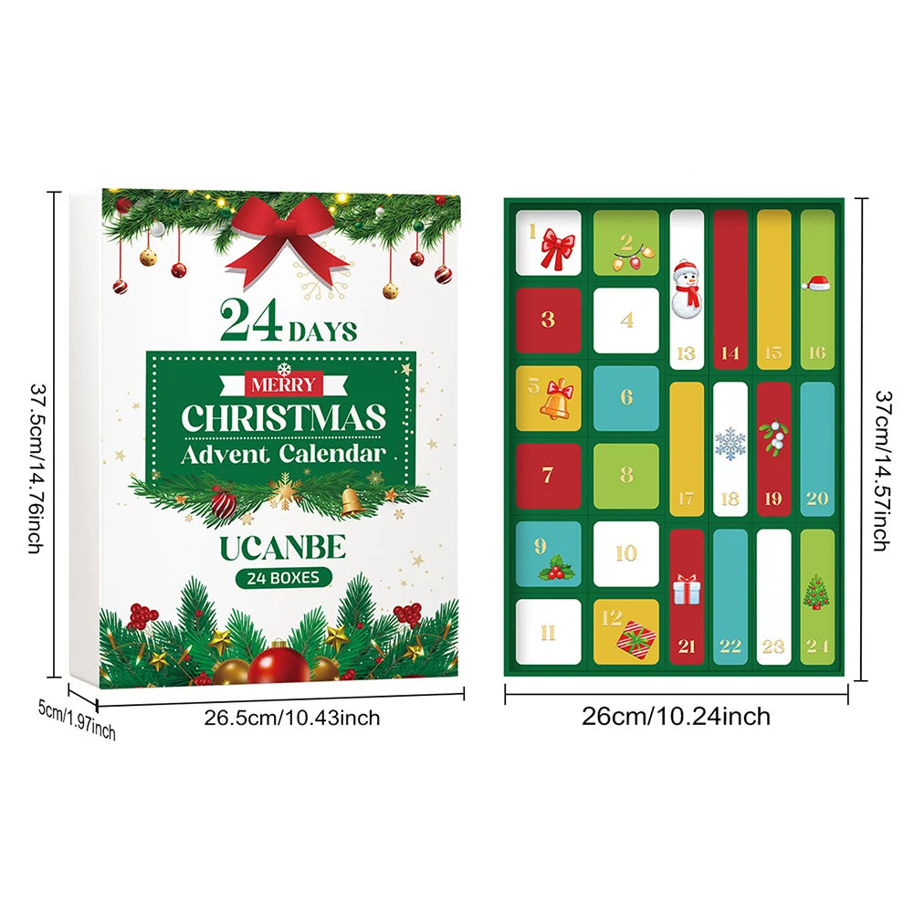 24-Day Beauty Advent Calendar – Skincare & Makeup Gift Set
