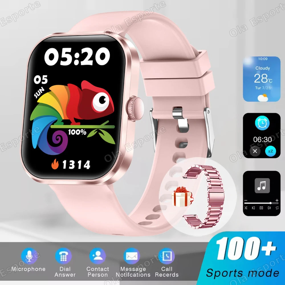 Ola Esporte Smart Watch – Bluetooth Calls, Health Monitor & GPS