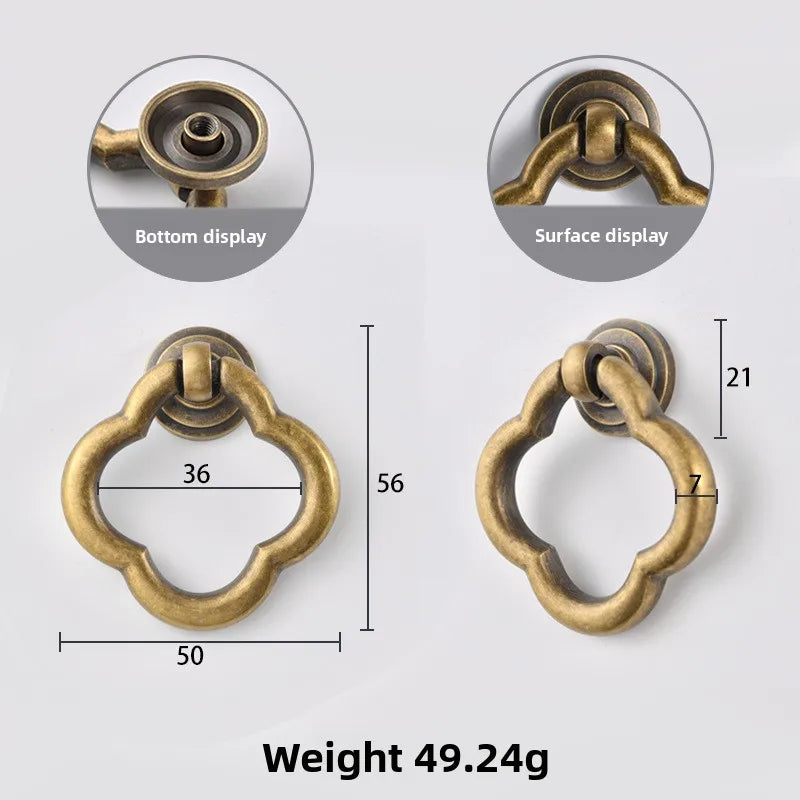 Pearl Golden Kitchen Cabinet Hardware Simplicity Furniture Handles for Doors Drawers Knob - Modern Minimalist Design Oasis Select B
