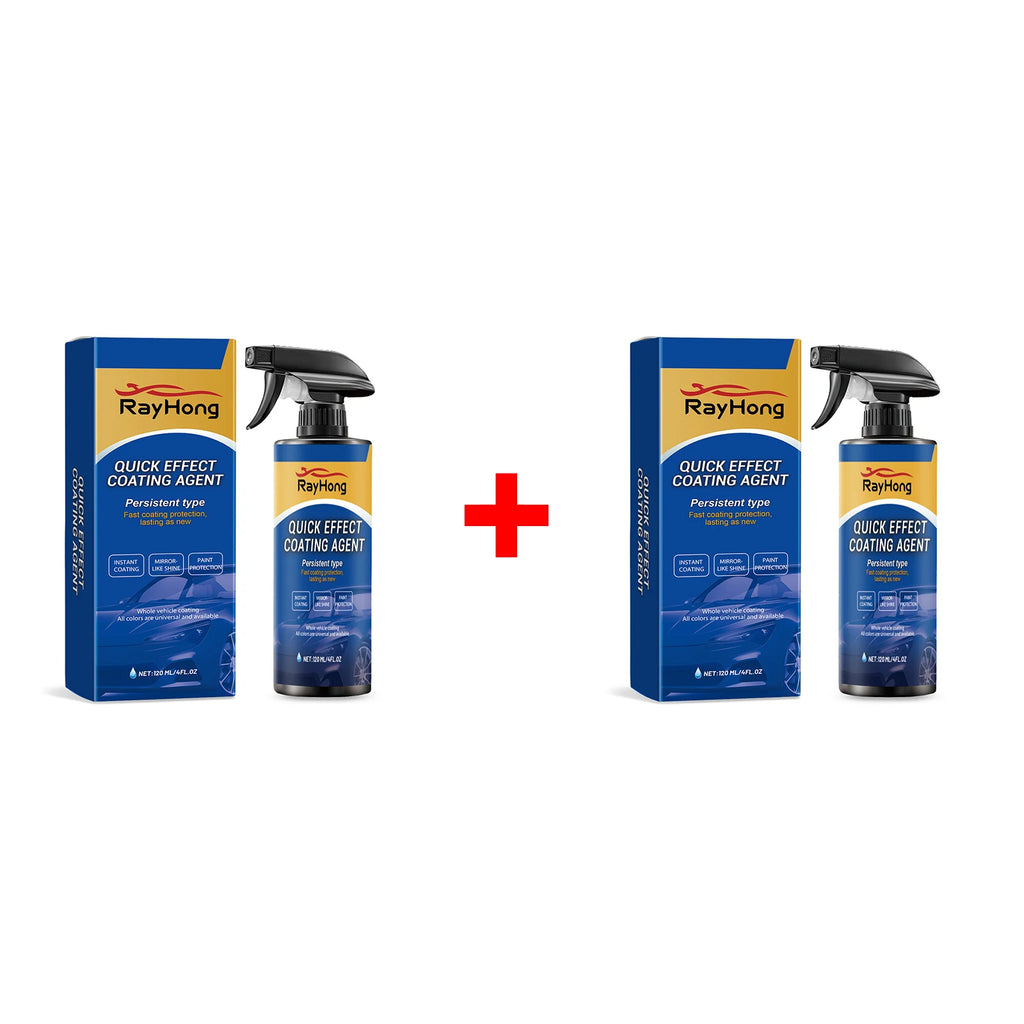 Car Nano Coating Spray Auto Quick-Dry Coating Hydrophobic Protection Polishing Maintenance Renewal Agent Accessories Car Care Oasis Select 2 X 120ml boxed