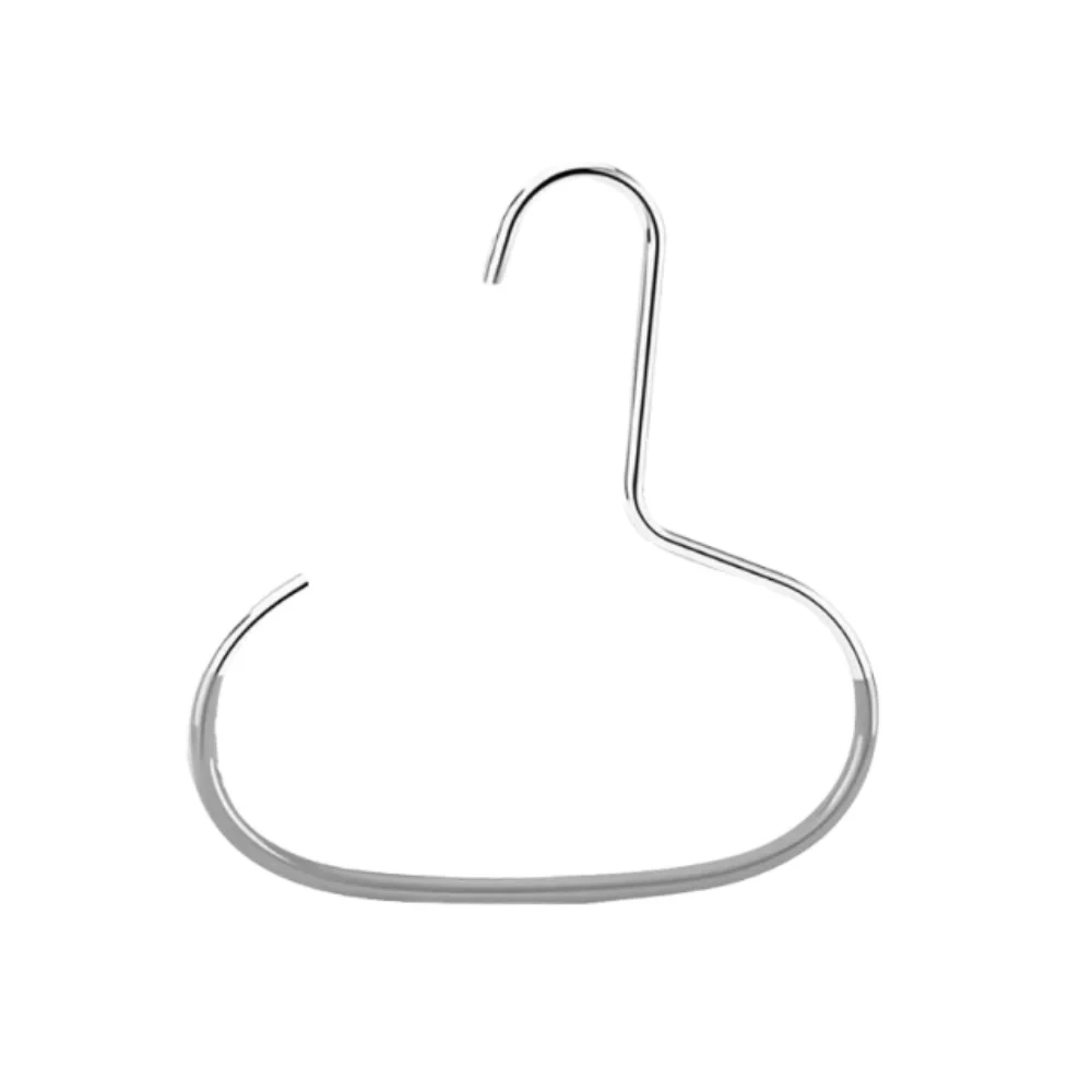 5-Pack Metal Hat Hangers – Non-Slip Closet Ring Hooks
