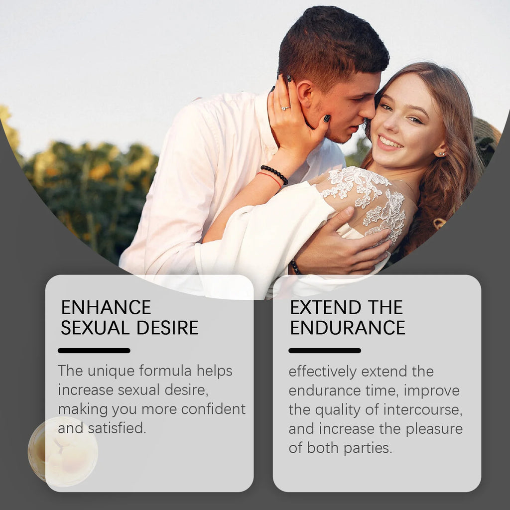 Men's Body Care CreamMen's Endurance Boosting Body Massage CreamLong-Lasting Strengthening & Invigorating Care Cream Oasis Select