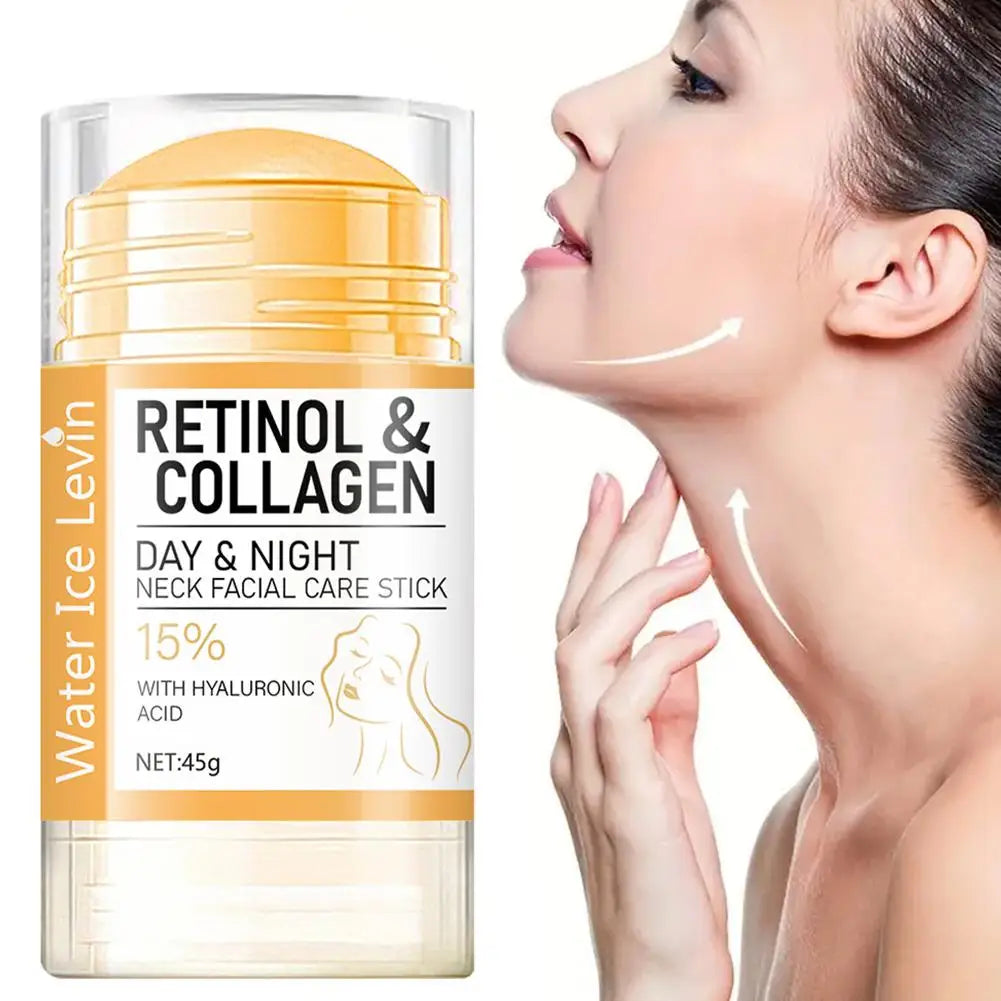 Retinol Lifting Firming Cream Stick Collagen Day&Night Neck Cream Moisturizing Anti-wrinkles Firming Neck Facial Daily Skincare Oasis Select 1PCS