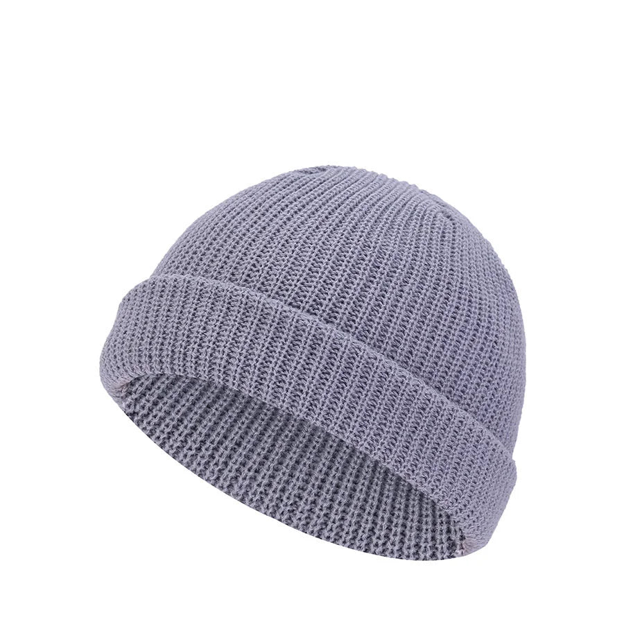 Cold hat, melon skin hat, knitted hat, short hip-hop street hat, woolen hat, men's and women's hat, street retro hexagonal hat Oasis Select 5