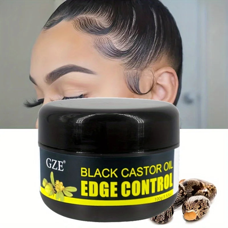 GZE African Black Castor Extra Hold Braid & Loc Twist Gel 100g