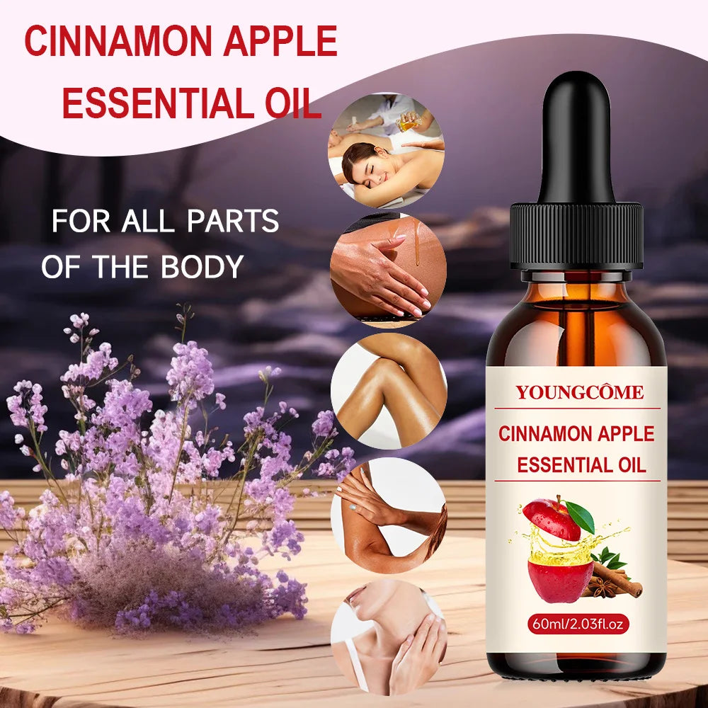 Cinnamon Apple Essential Oil 60ml – Diffuser, Candle & Soap Use Essential Oil Oasis Select
