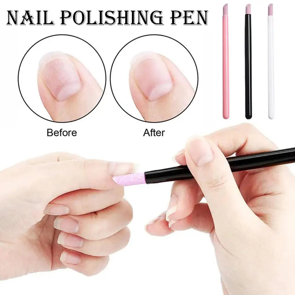 Nails Art Quartz Grinding Pen for Remover Cuticle Dead Skin UV Gel Polish Nail File DIY Manicure Pedicure Care Tools Oasis Select