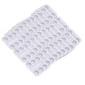 30Pcs Square Watercolor Palette Disposable Stackable Ink Tray Hard Multifunctional Tattoo Pigment Holder Art Painting Oasis Select 30pcs trays