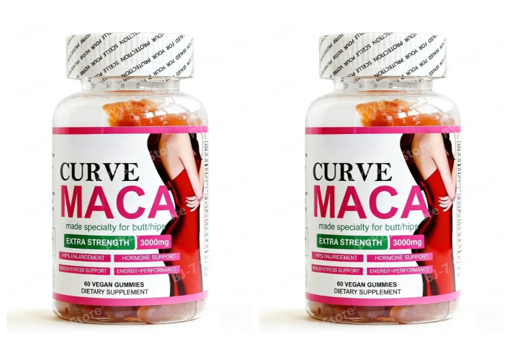 Vegan Maca Gummies – Plant Extract Energy Support, 60 Count Herbal Supplement Gummies Oasis Select 2bottles 120pieces