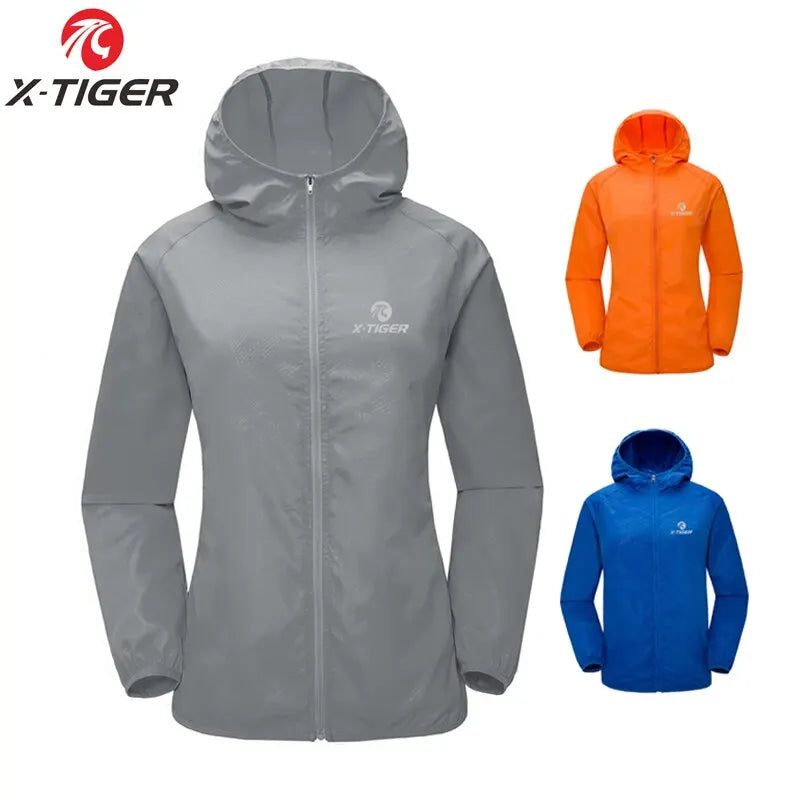 X-TIGER Cycling Jersey Men 2023 Windproof Quick-dry Bicycle Windcoat UV-protection Cycling Jacket Splashproof Racing Jacket Oasis Select
