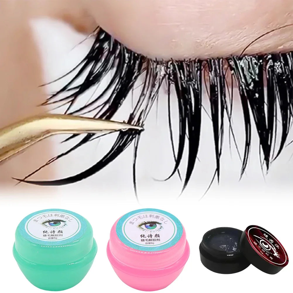 Eyelash Glue Remover Gel – Fast-Acting Lash Extension Adhesive