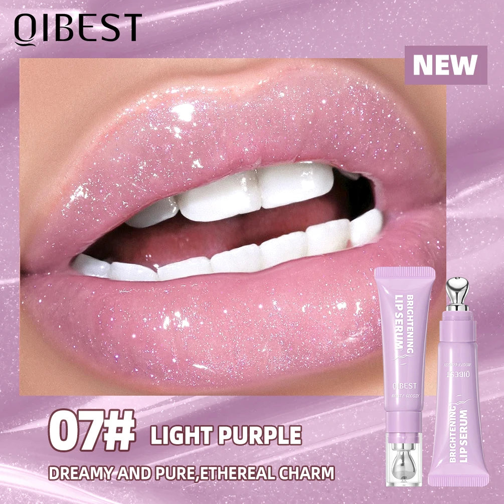 QIBEST Crystal Jelly Lip Gloss Tint – Mirror Shine & Hydrating