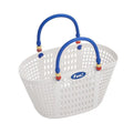 Bohemian Style Waterproof Bath Basket Drainable Bathroom Toiletries Storage Light Hollow Out Storage Basket Vegetable Organizer Oasis Select A