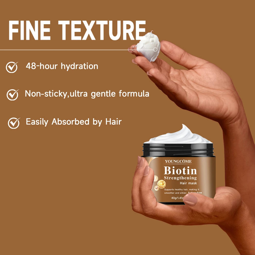Biotin Collagen Keratin Hair Treatment Mask – All Hair Types