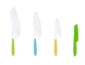Kids Cooking Cutter Set Kids Knife Toddler Cutter Plastic Cake Fruit Knives Children DIY Peeler Tools Kitchen Accessories Oasis Select 4PCS