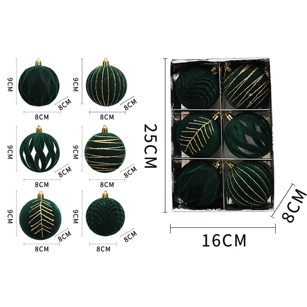 For Wedding Ceremonies Festive Tree Decor Christmas Party Decor Home Hanging Loop Design Reusable Holiday Balls Oasis Select Dark Green China Mainland