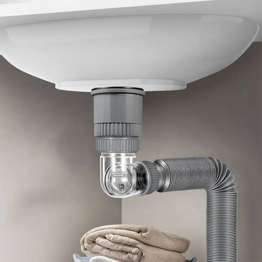 New Flexible Pipe Hose Bathroom Sink Plug Sink Basin Pipe Fittings Waste Slotted Drain Washbasin Pipe Accesories Oasis Select