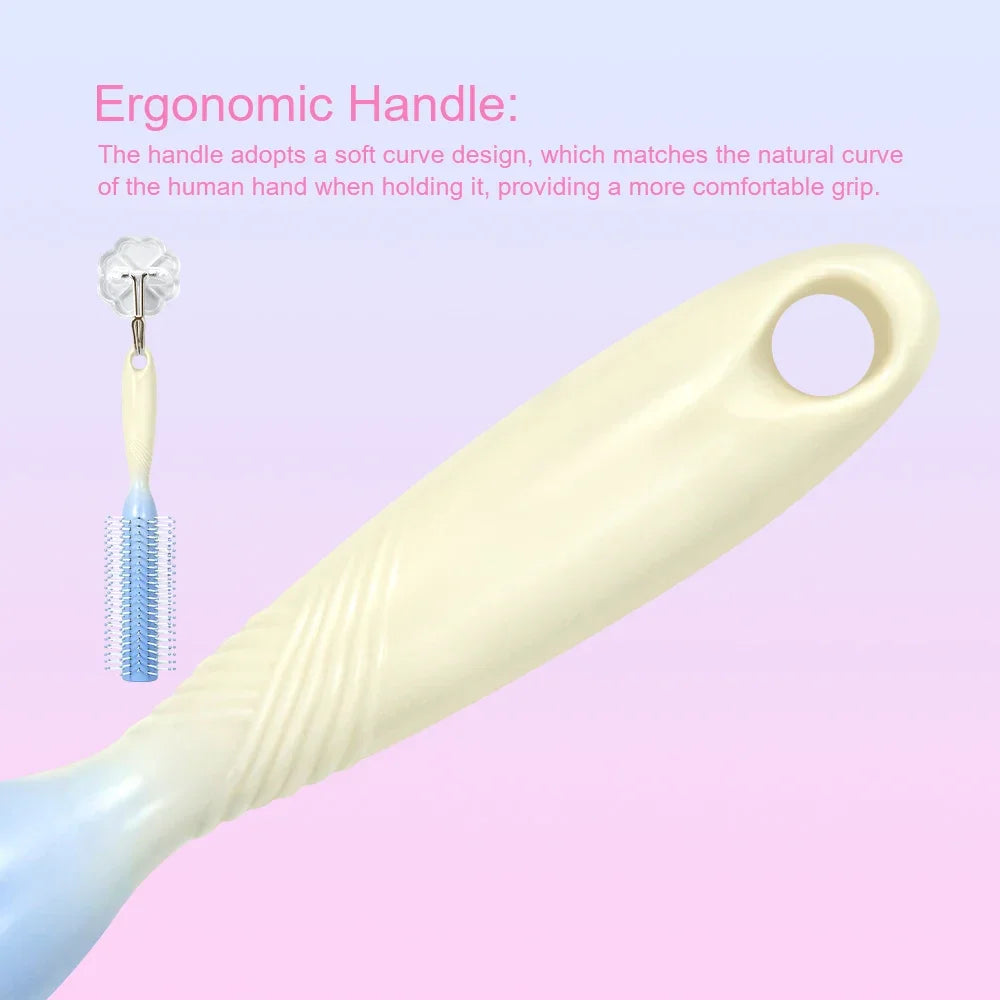 Anti-Static Round Roller Comb – Curly Hair & Wig Styling