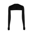 Ultra Thin Ice Silk Shawl Arm Sleeves Cooling Sun Protection Long Gloves Breathable Anti UV Hand Cover For Outdoor Golf Sports Oasis Select black
