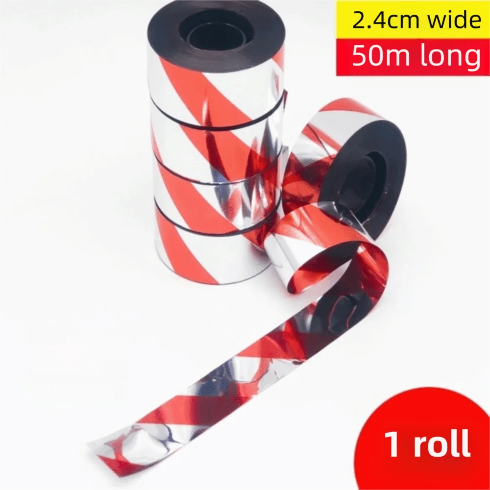 50M/100M/300M Double-sided Reflective Bird Repellent Ribbon Multipurpose Adhesive-free Anti Bird Tape Flashing Hanging Oasis Select Style 3