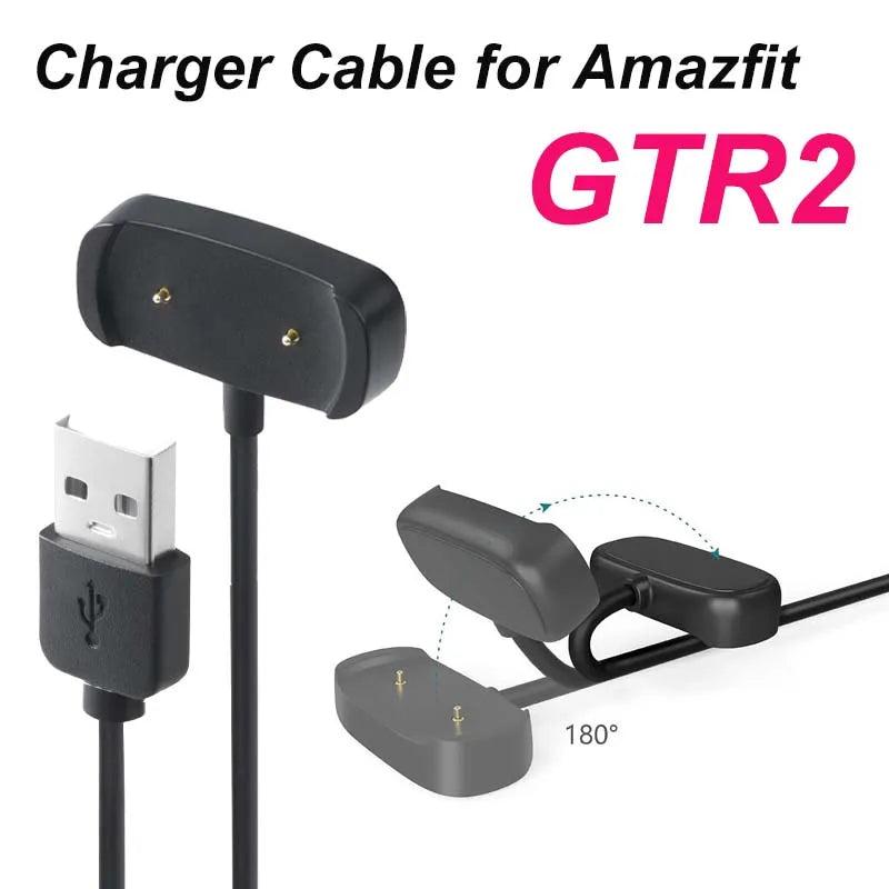 Amazfit Charger Cable – GTS 4 Mini, GTR 2, Bip 5, T-Rex Pro Smartwatch Charging Cable Oasis Select